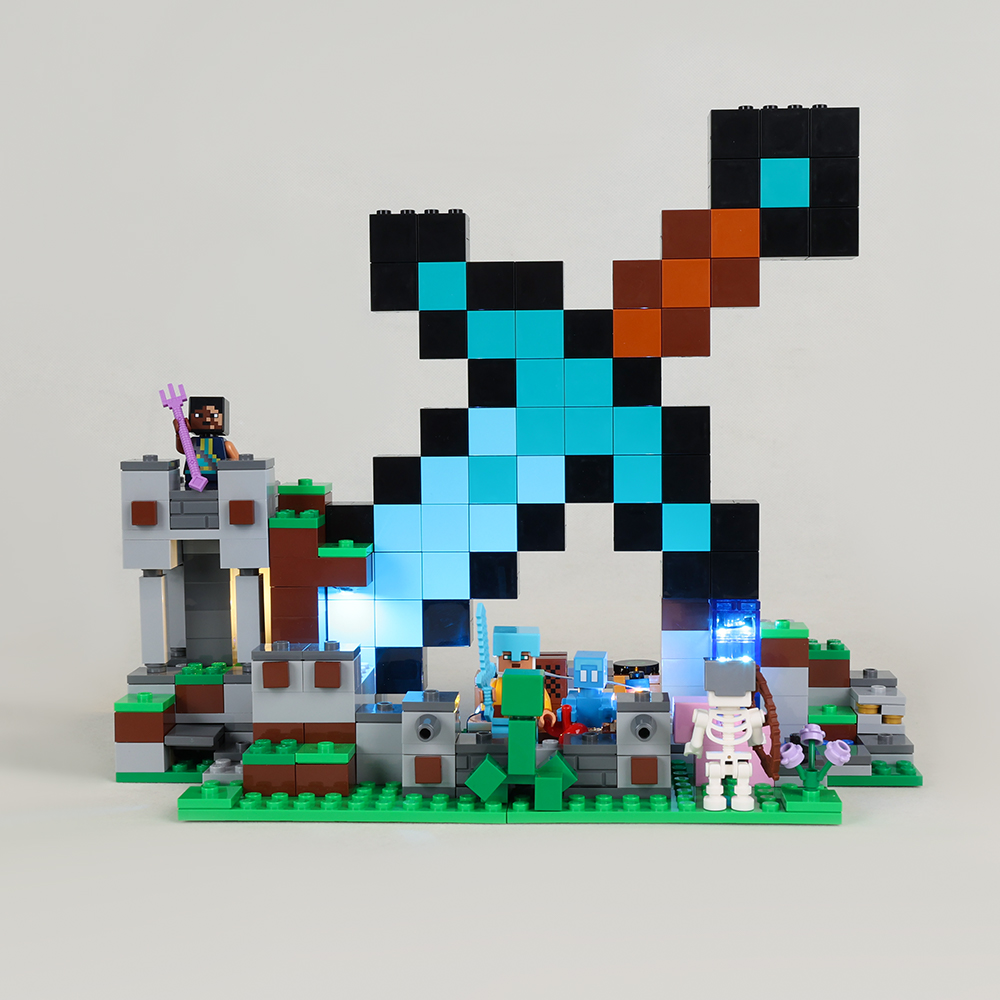 Lighting Decor Minecraft - ชุดไฟ LED สำหรับ The Sword Outpost