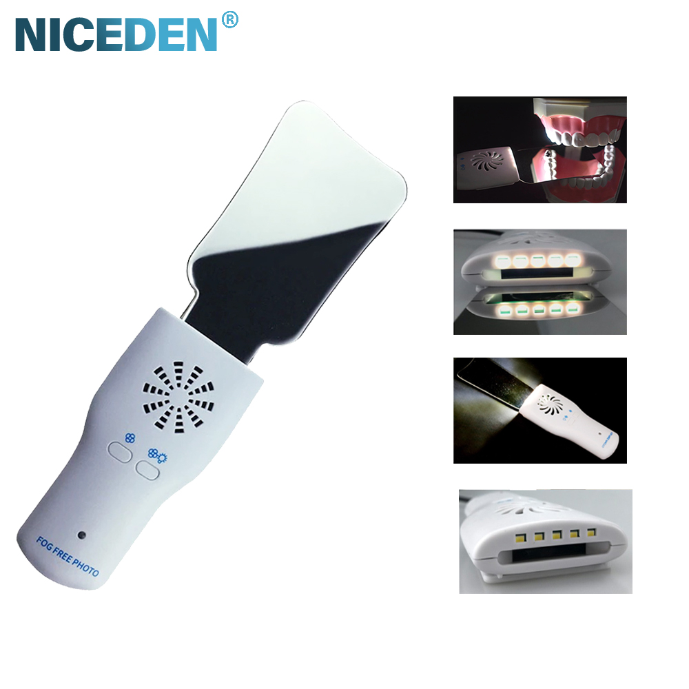 Lighting Gallery - ทันตกรรม Anti หมอกชุดกระจกจัดฟัน Reflector พร้อมไฟ LED