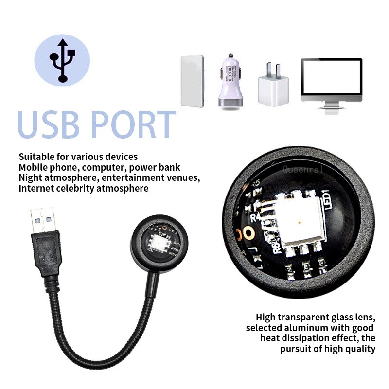 โคมไฟ USB ไล่เฉดสีสันสดใส ตกแต - Lighting Gallery บทวิจารณ์และราคา