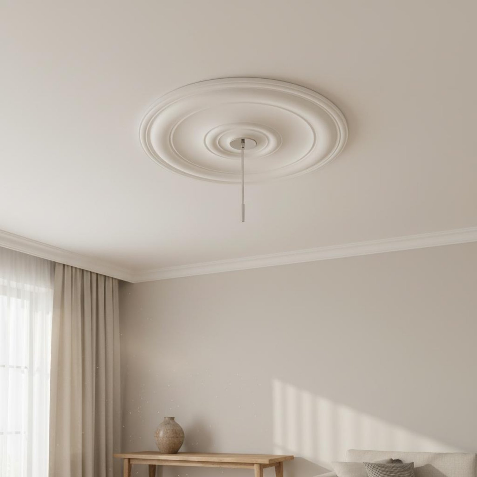 แผ่นปิดฝ้าเพดานทรงกลม ดีไซน์ยุ - Lighting Decoration บทวิจารณ์และราคา