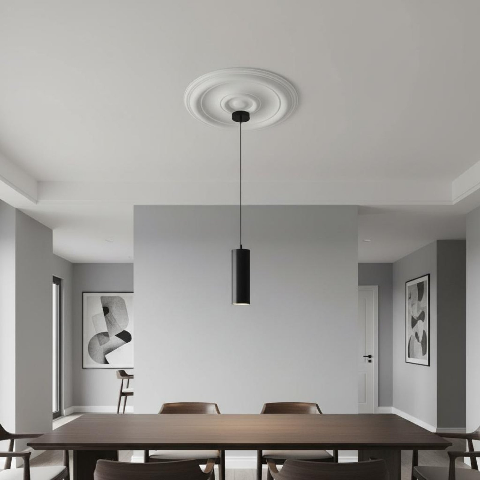 แผ่นปิดฝ้าเพดานทรงกลม ดีไซน์ยุ - Lighting Decoration บทวิจารณ์และราคา