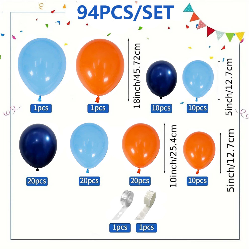 ชุดอุปกรณ์ตกแต่งซุ้มลูกโป่งสีฟ - Orange Lighting Decor บทวิจารณ์และราคา