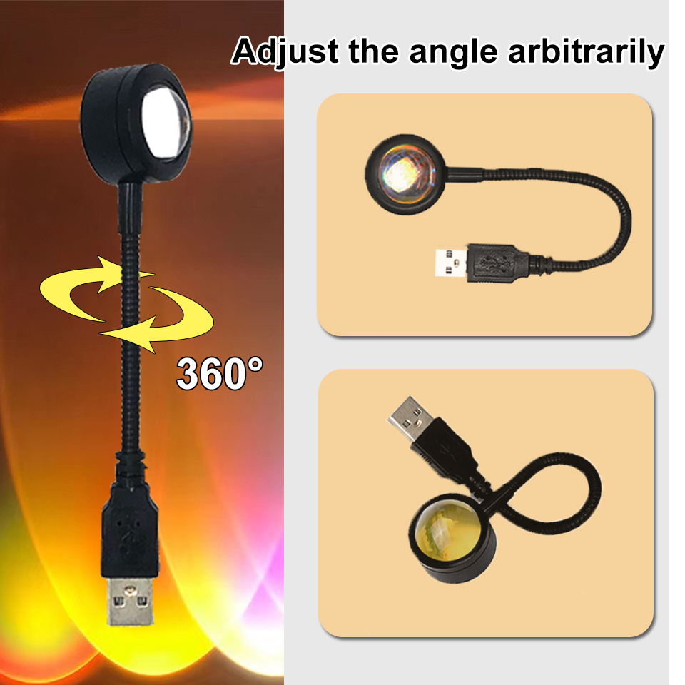 1x USB Sunset โคมไฟ LED Rainbo - Lighting Gallery บทวิจารณ์และราคา