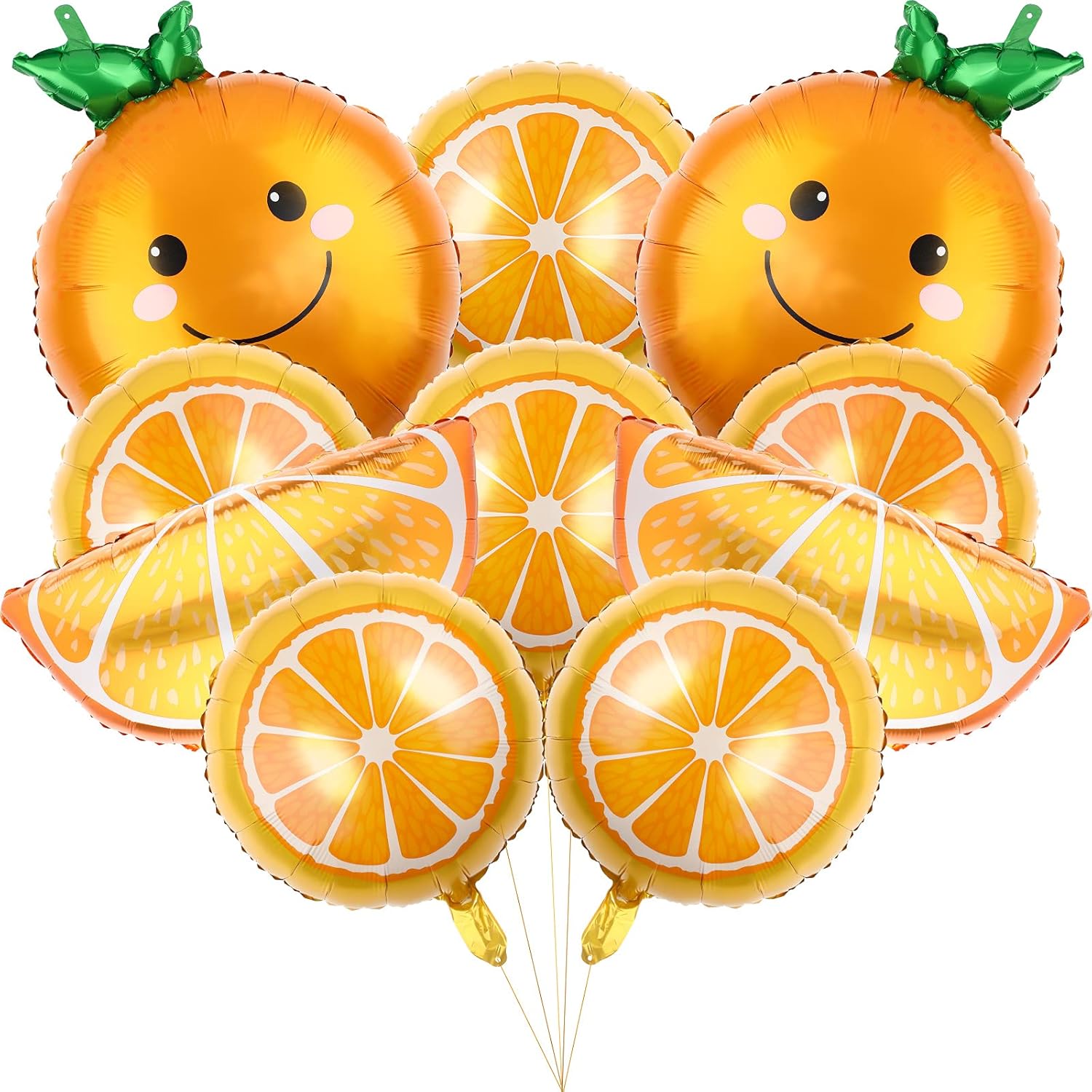 ลูกโป่งฟอยล์รูปผลไม้สีส้ม 10 ช - Orange Lighting Decor บทวิจารณ์และราคา