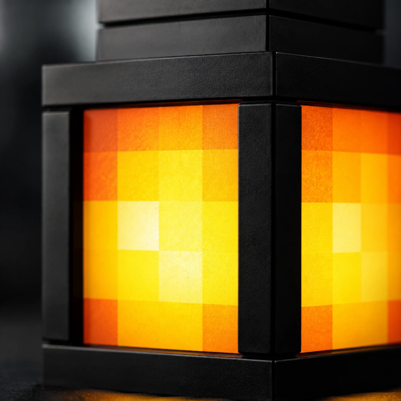 พวงกุญแจไฟ LED รูปโคมไฟ Minecr - Lighting Decor Minecraft บทวิจารณ์และราคา