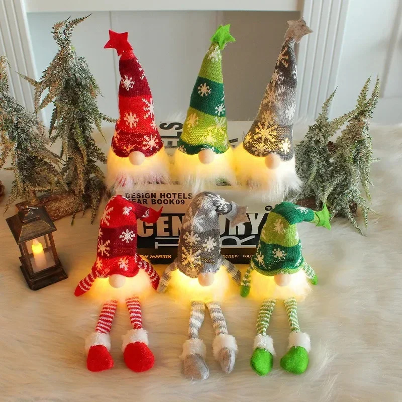 ตุ๊กตาโนมคริสต์มาสแบบไม่มีหน้า - Home Decor Lighting Tree บทวิจารณ์และราคา
