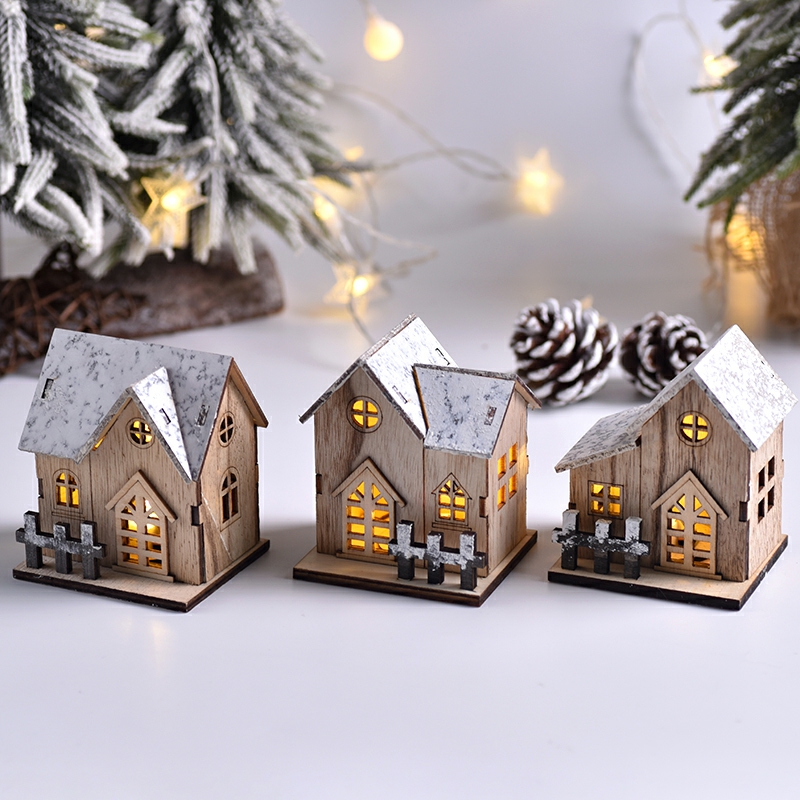 คริสต์มาสไฟ LED บ้านไม้ Lumino - Home Decor Lighting Tree บทวิจารณ์และราคา
