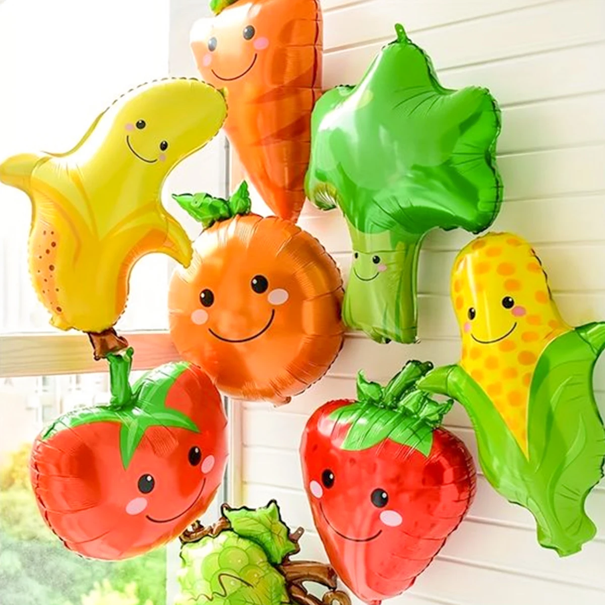 ลูกโป่งธีมผลไม้และผัก 7 ชิ้น ล - Orange Lighting Decor บทวิจารณ์และราคา