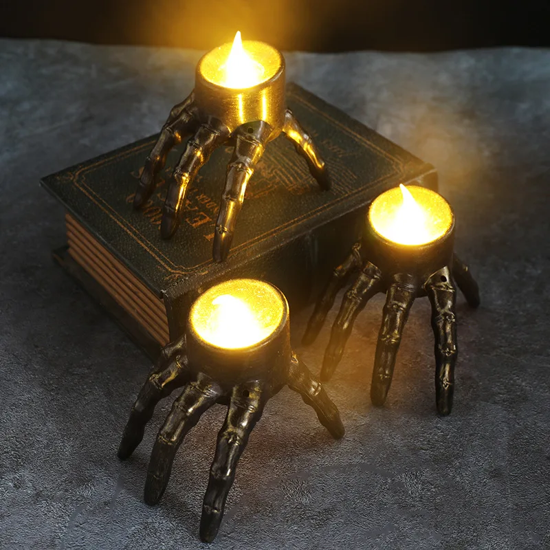 ฮาโลวีน Break The Arm Skull เท - Orange Lighting Decor บทวิจารณ์และราคา