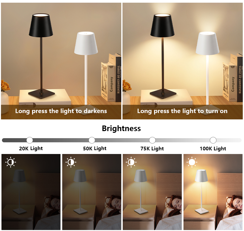 ไฟ LED แบบชาร์จไฟได้ โคมไฟตั้ง - Lighting Decoration บทวิจารณ์และราคา